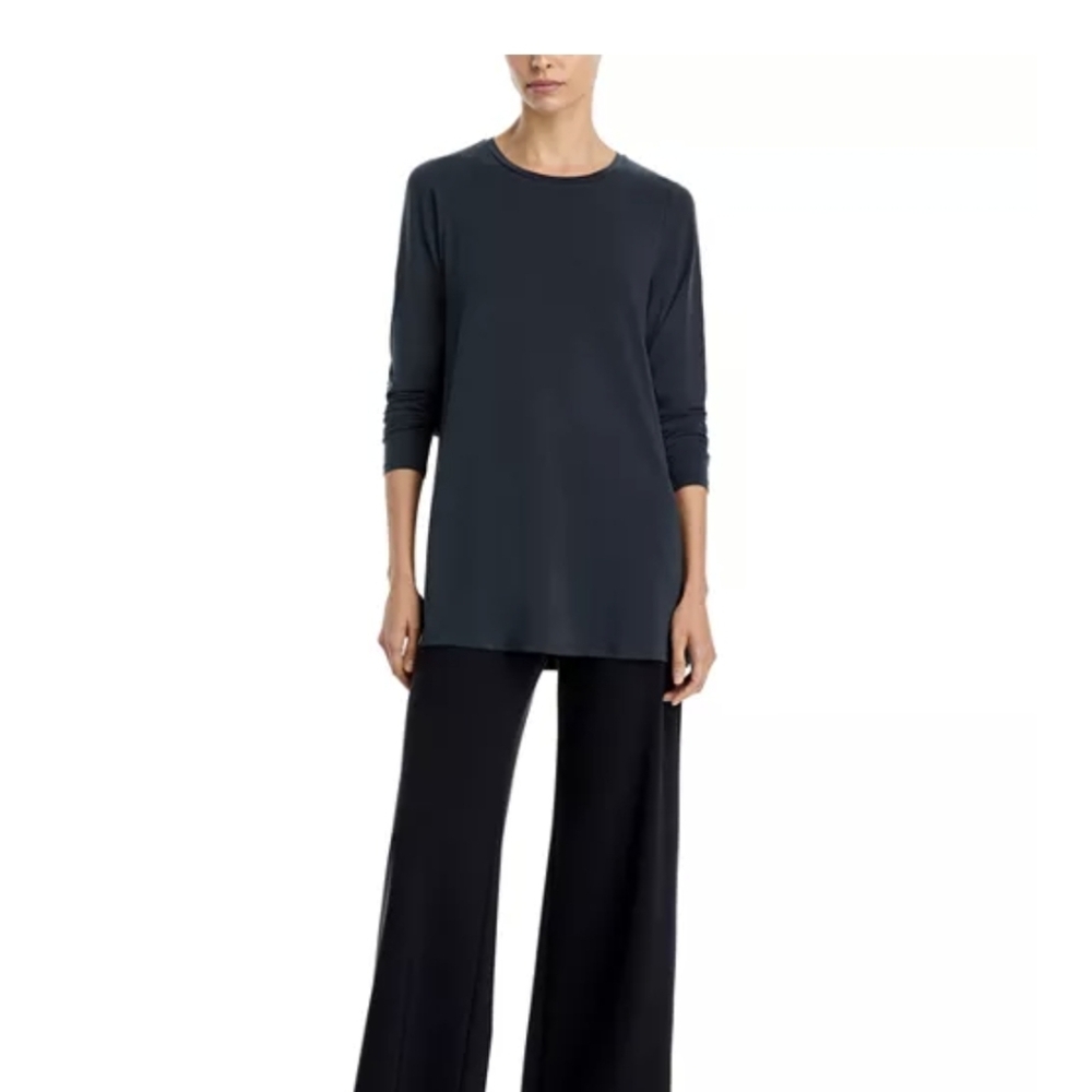 Eileen Fisher Crewneck Long Sleeve Top/Tunic SZ.XL